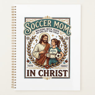 Jesus Volleyball Softball Soccer Vintage Shirt Chr Planner