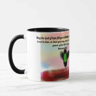 jesus walking mug