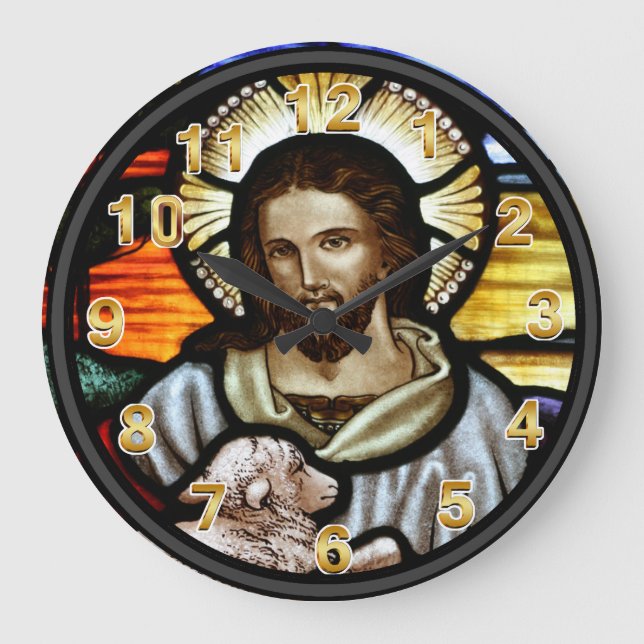 Jesus wall clock (Front)