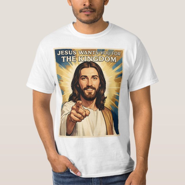 Jesus wants you T-Shirt (Front)