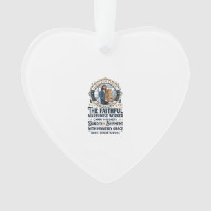 Jesus Warehouse Logistics Graphic Tee Christian Ar Ornament
