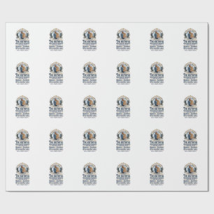 Jesus Warehouse Logistics Graphic Tee Christian Ar Wrapping Paper