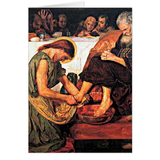 Jesus Washing Peter's Feet (Front)