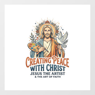 Jesus Watercolor Hobby T-Shirt Inspirational Faith