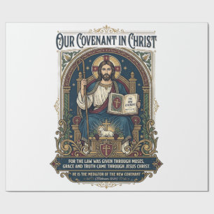 Jesus Wedding Photographer Shirt Christian Wrapping Paper