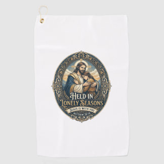 Jesus Widow Widower Encouragement Vintage Shirt Ch Golf Towel