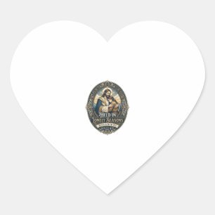 Jesus Widow Widower Encouragement Vintage Shirt Ch Heart Sticker