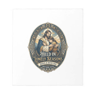 Jesus Widow Widower Encouragement Vintage Shirt Ch Notepad