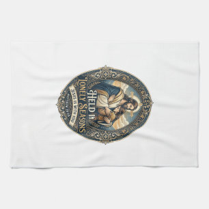 Jesus Widow Widower Encouragement Vintage Shirt Ch Tea Towel