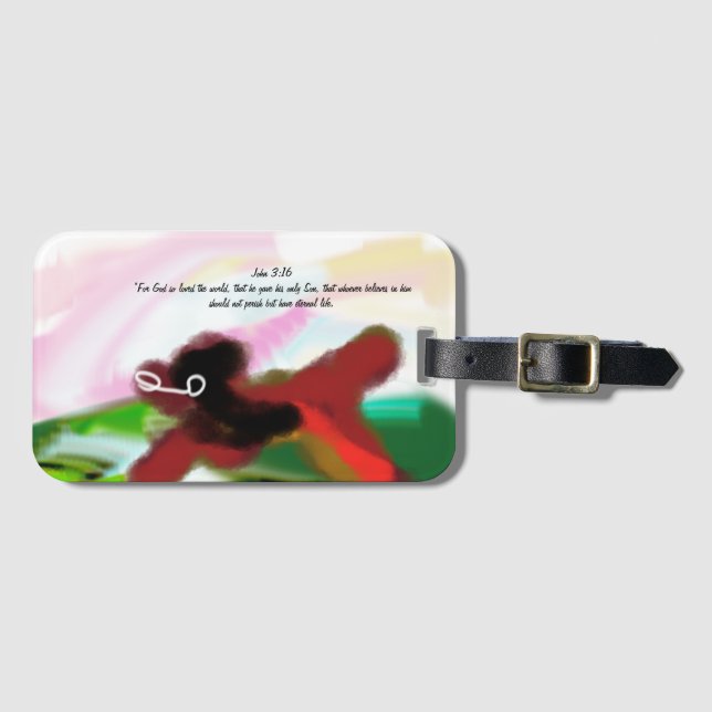 Jesus will  luggage tag (Front Horizontal)