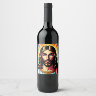 Jesus wine labels! label