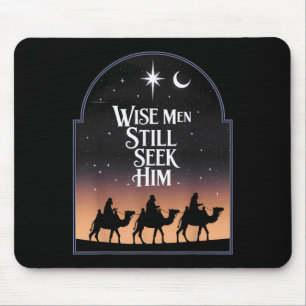 Jesus Wise Men Still Seek Him Christian Christmas  Mouse Pad