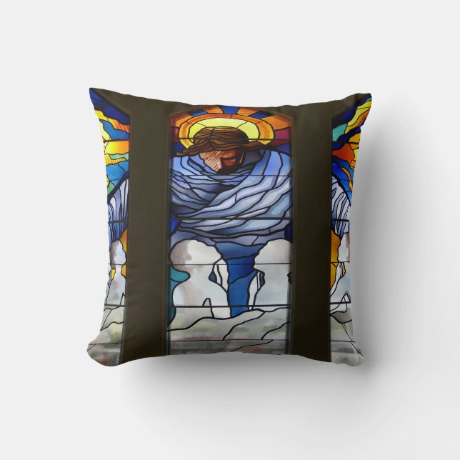 Jesus with children cushion (Front)