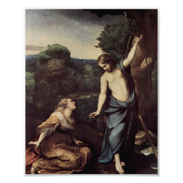 Jesus with Mary After Resurrection Photo Print (Front)