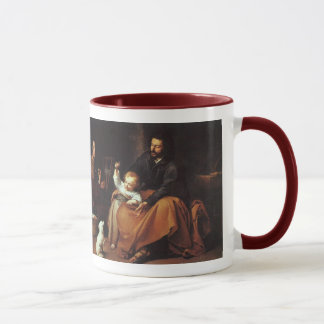Jesus with Sparrow - Murillo, ...The Word was... Mug