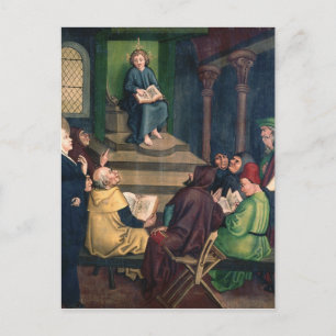 Jesus with the Doctors Postcard