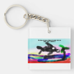 jesus with us key ring