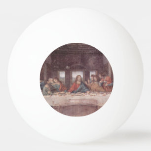 Jesus "Yeshua" The Last Supper, Leonardo da Vinci Ping Pong Ball