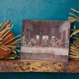 Jesus "Yeshua" The Last Supper, Leonardo da Vinci Plaque