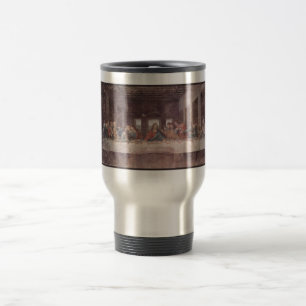 Jesus "Yeshua" The Last Supper, Leonardo da Vinci Travel Mug