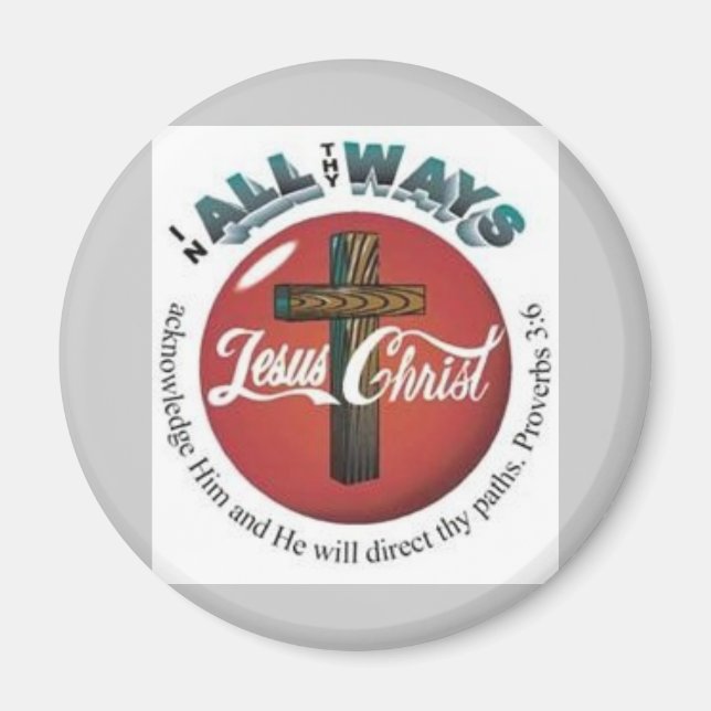 JesusChrist Button Magnet (Front)