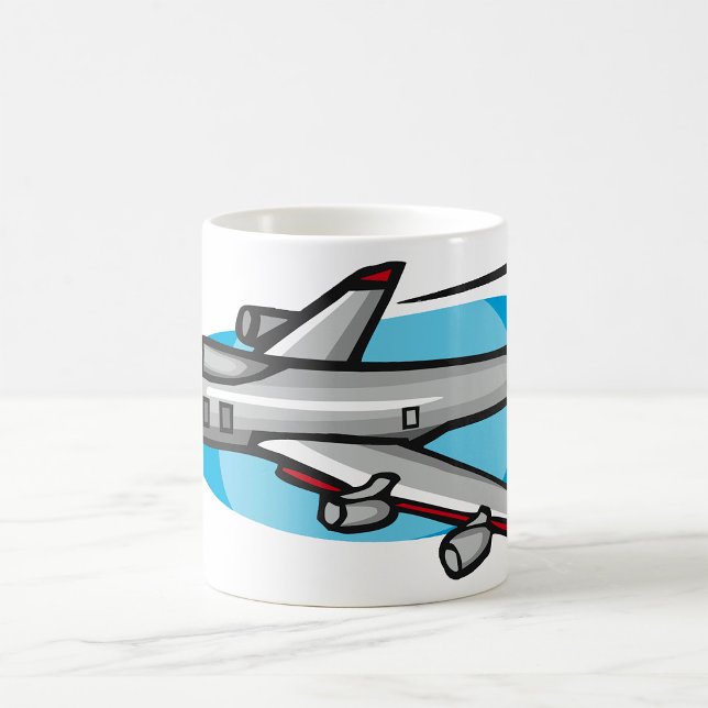 Jet Aeroplane For Aviation Fans Coffee Mug (Creator Uploaded)