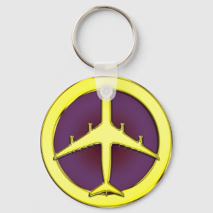 JET AIRLINER KEY RING