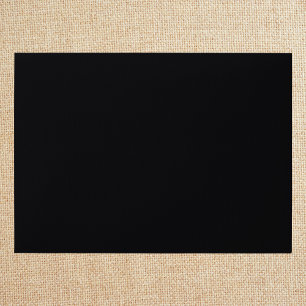Jet Black Solid Colour Envelope