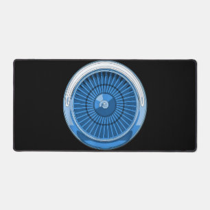 Jet Engine Desk Mat
