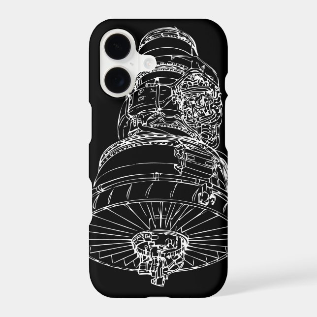 Jet Engine iPhone 7 case (Back)