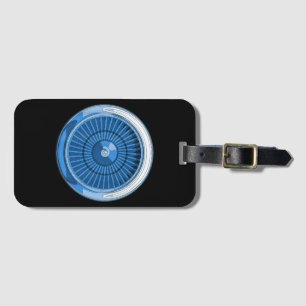Jet Engine Luggage Tag