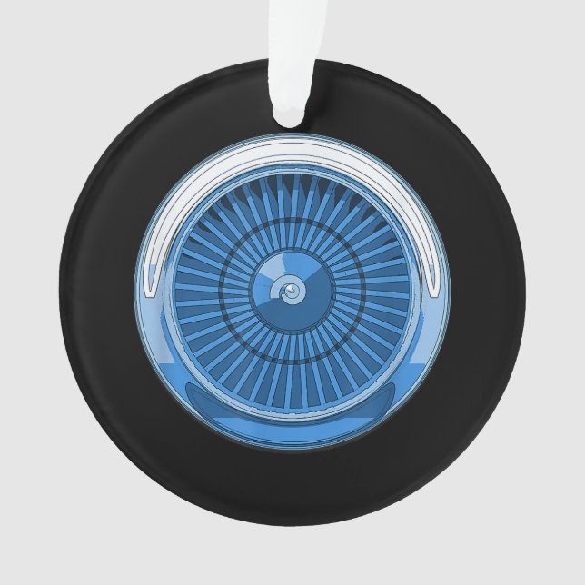 Jet Engine Ornament (Front)