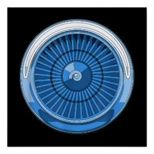 Jet Engine Poster