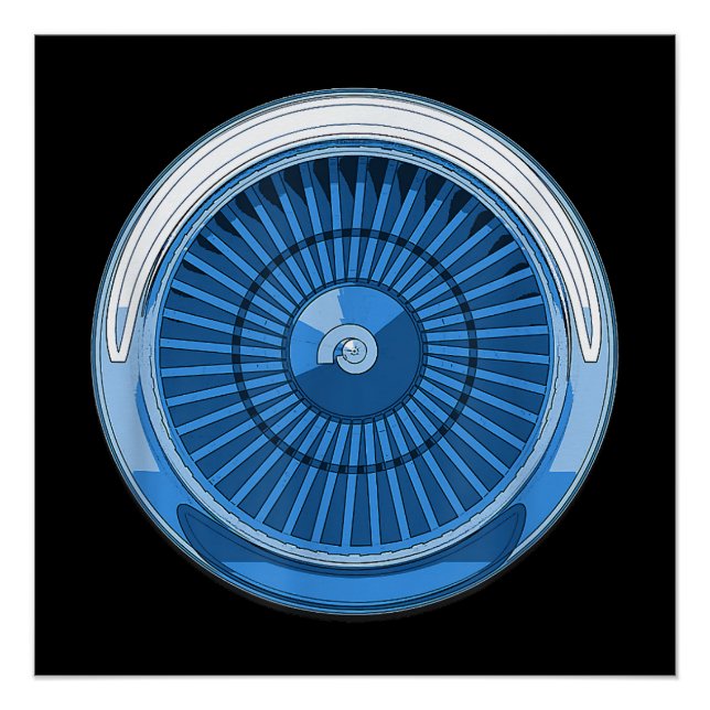 Jet Engine Poster (Front)