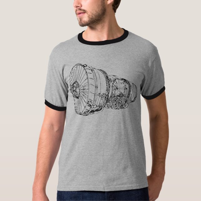 Jet engine T-Shirt (Front)
