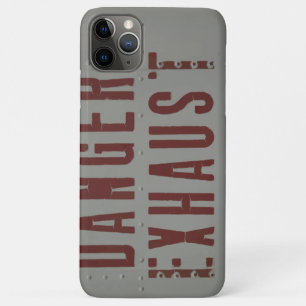 Jet Fighter aircraft fuselage (Danger Exhaust) Case-Mate iPhone Case