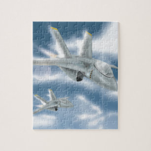 Jet Fighter Aircraft Jigsaw Puzzle