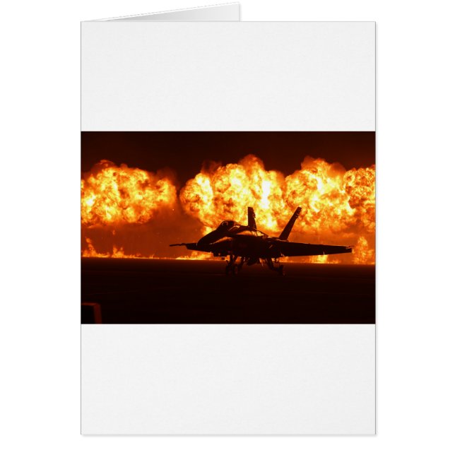 Jet Fighter Flames (Front)