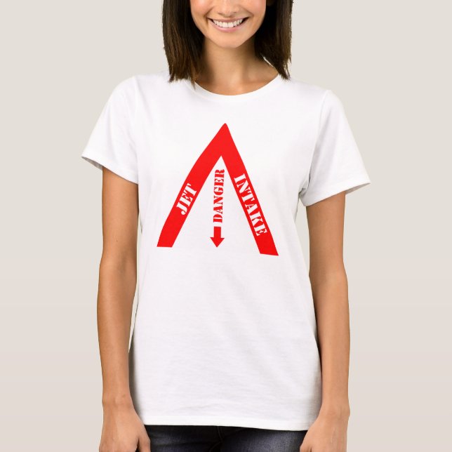 Jet Intake - Danger T-shirt (Front)