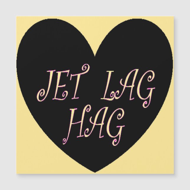 JET LAG HAG TRAVEL DESIGN (Front)
