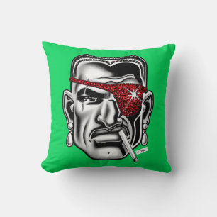 Jet Latex™/Broken Nose/Green Cushion