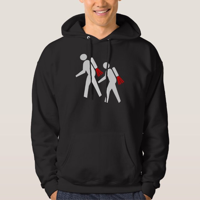Jet Pack Hikers of the Future Hoodie (Front)