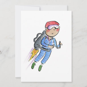 Jet Pack Invitation