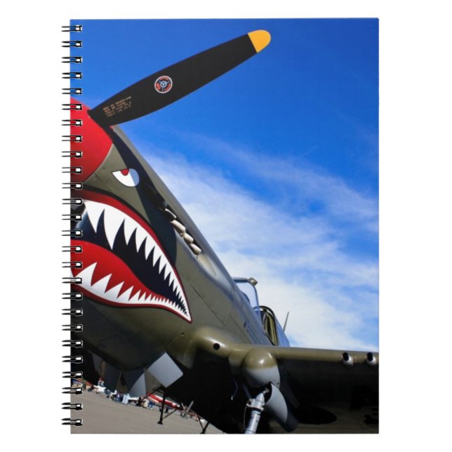 Jet Plane Aircraft Pilot Destiny Congratulations Notebook (Front)