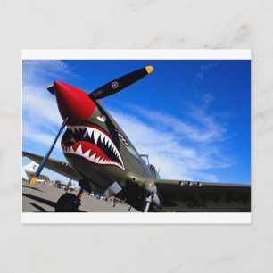 Jet Plane Aircraft Pilot Destiny Congratulations Postcard