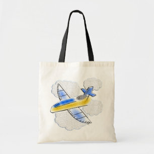 Jet Plane in the Air Gift Tote Bag