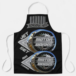 Jet Set Motor Works Apron