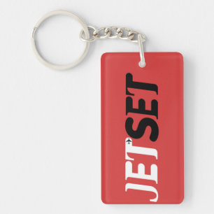 Jet Set Traveller Key Ring
