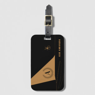Jet-setter luggage tag