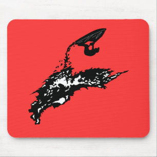 Jet ski big jump mouse pad